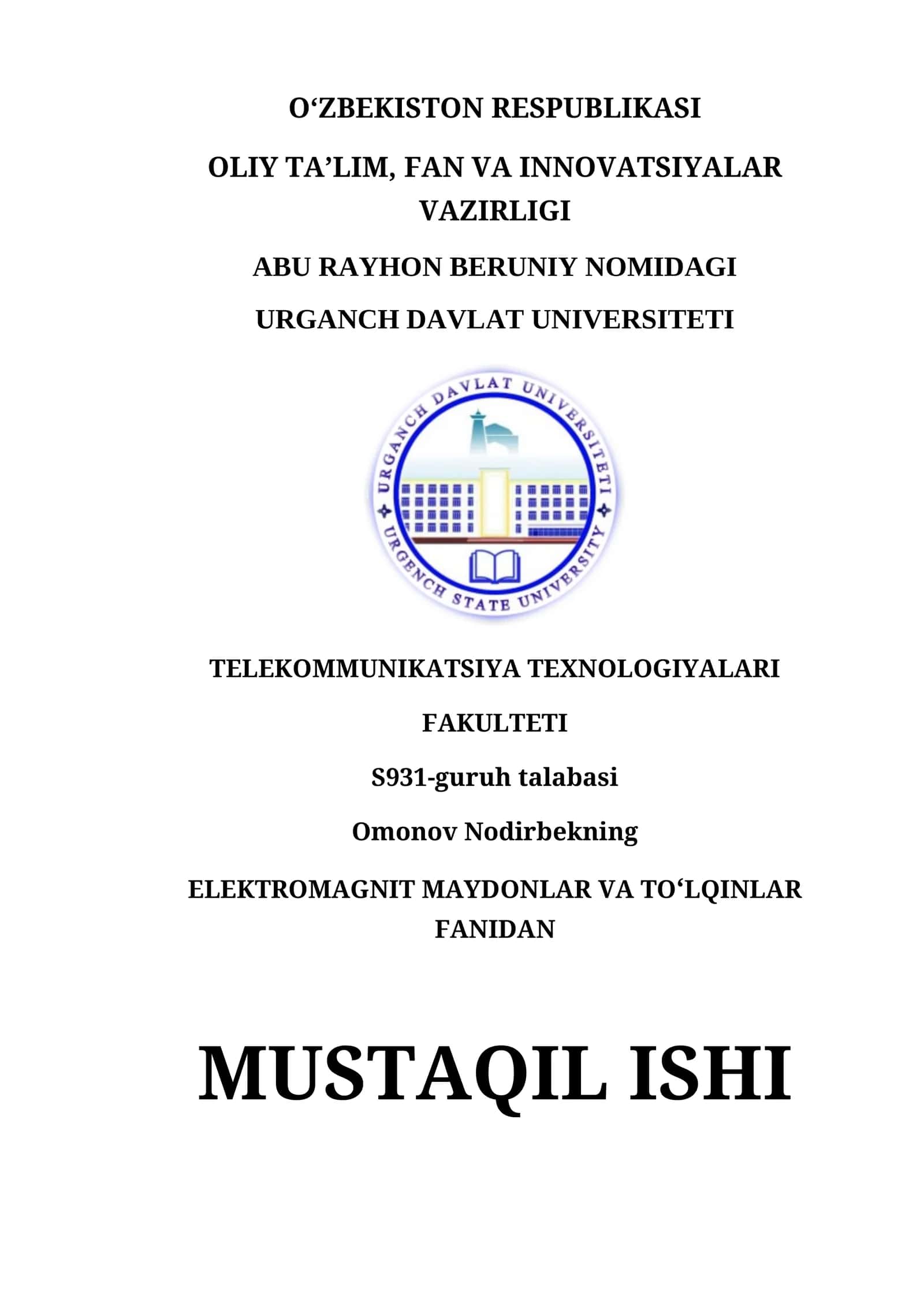 Elektromagnit maydondagi zaryad. Maydon kattaliklari uchun Lorentz almashtirishlari. 1