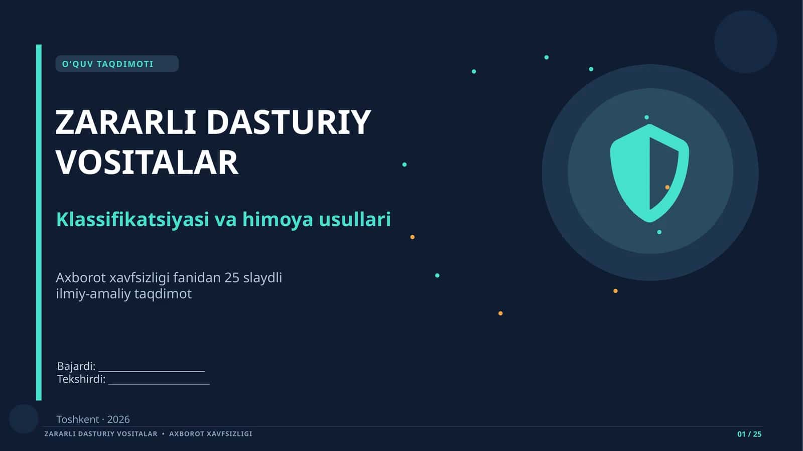 ZARARLI DASTURIY VOSITALAR 1