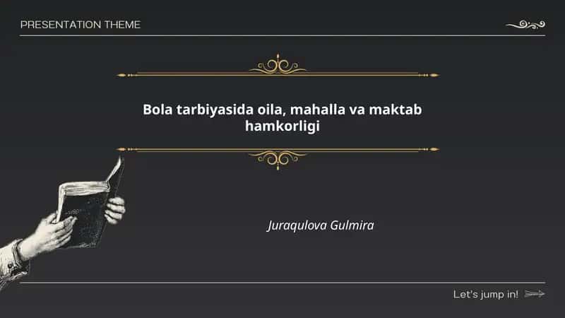 Bola tarbiyasida oila, mahalla va maktab hamkorligi 1