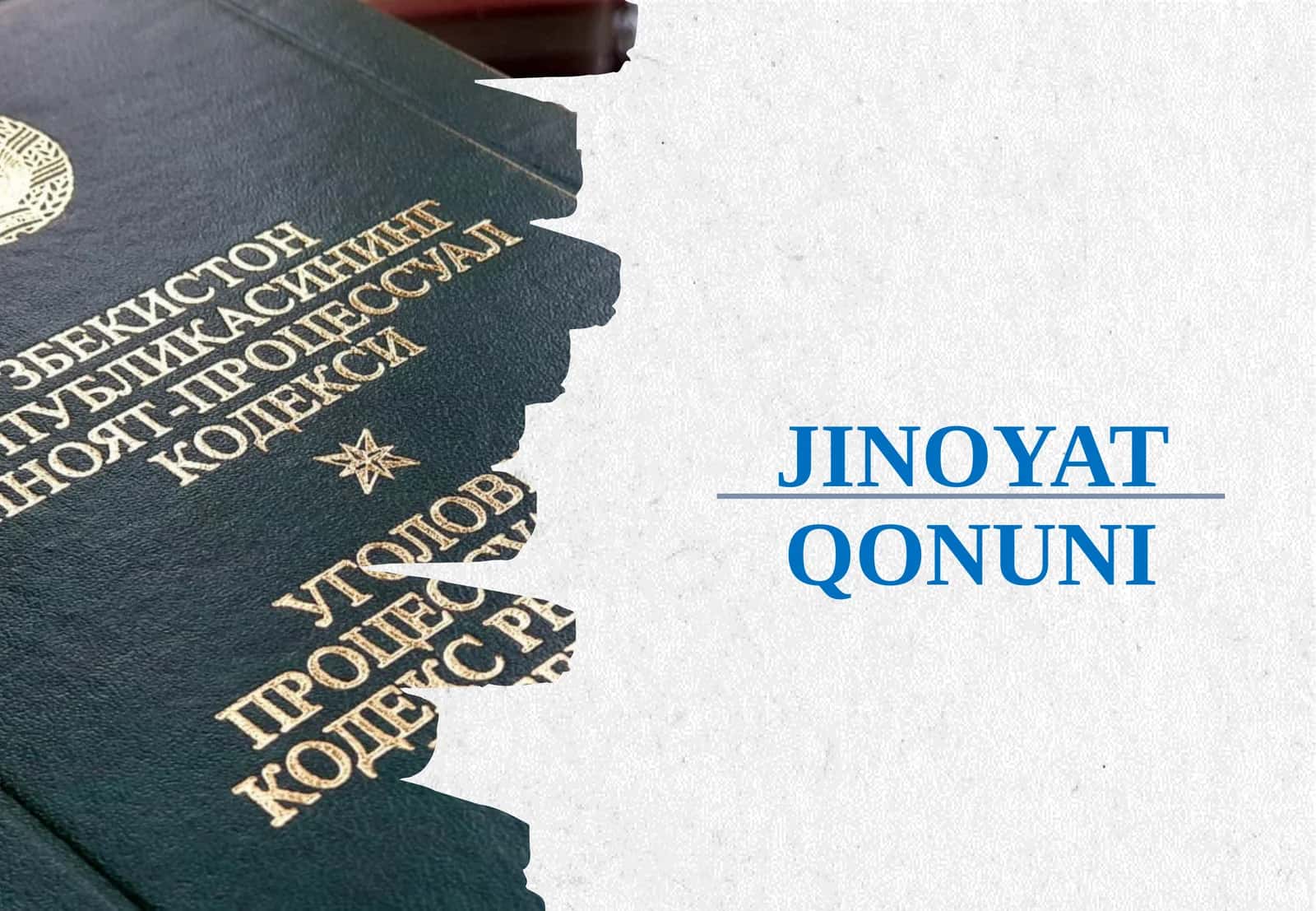 JINOYAT QONUNI 1