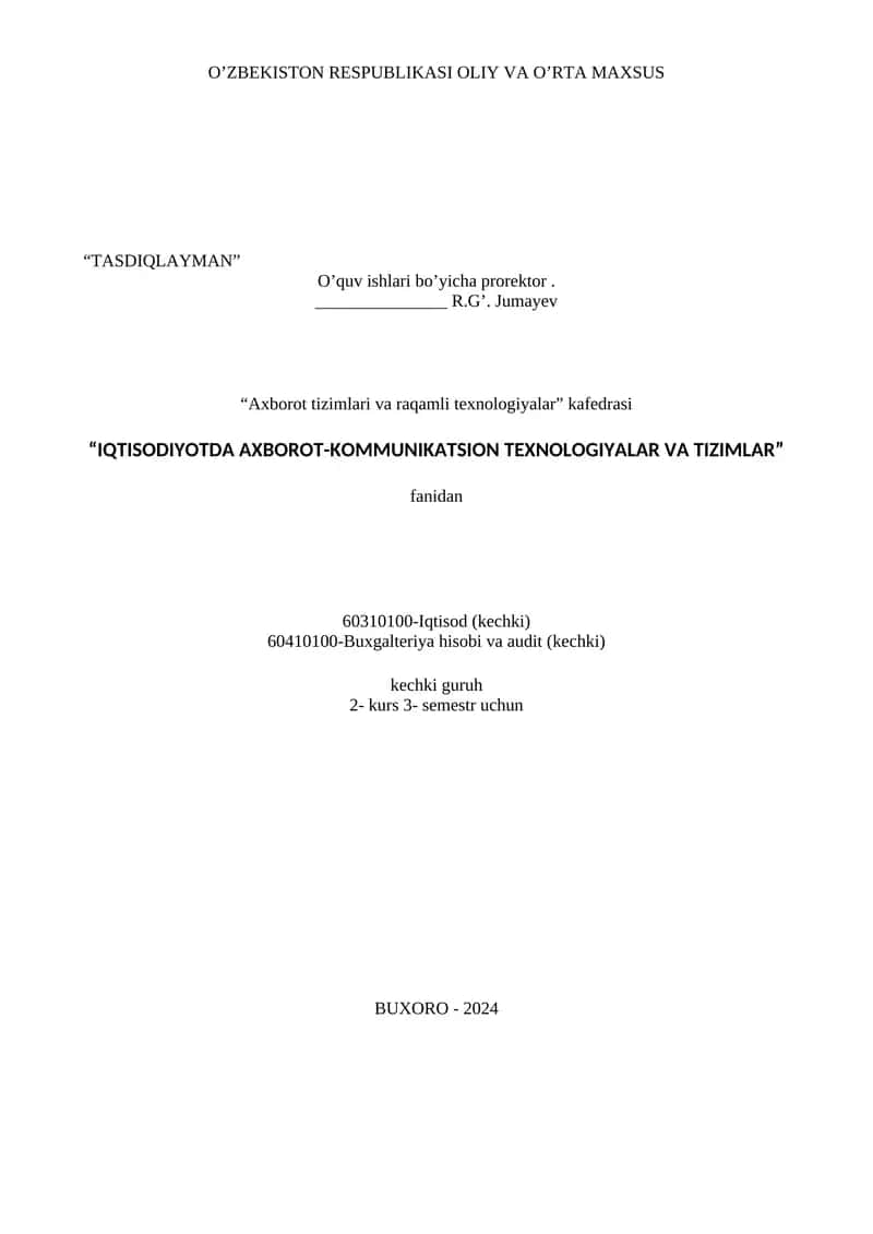 Buxgalteriya hisobi va audit 1
