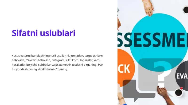Sifatni uslublari 1