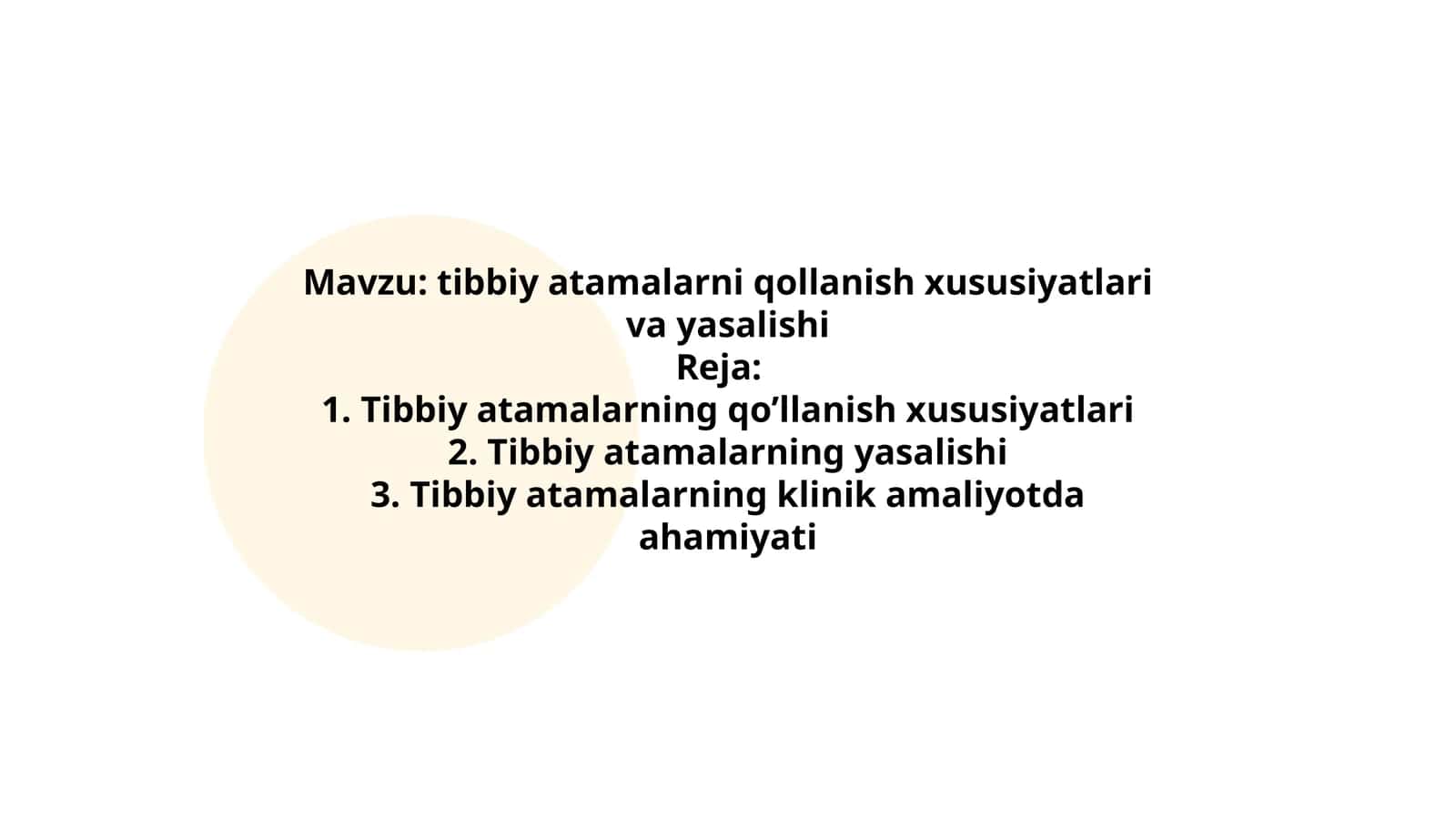 tibbiy atamalarni qollanish xususiyatlari va yasalishi 1