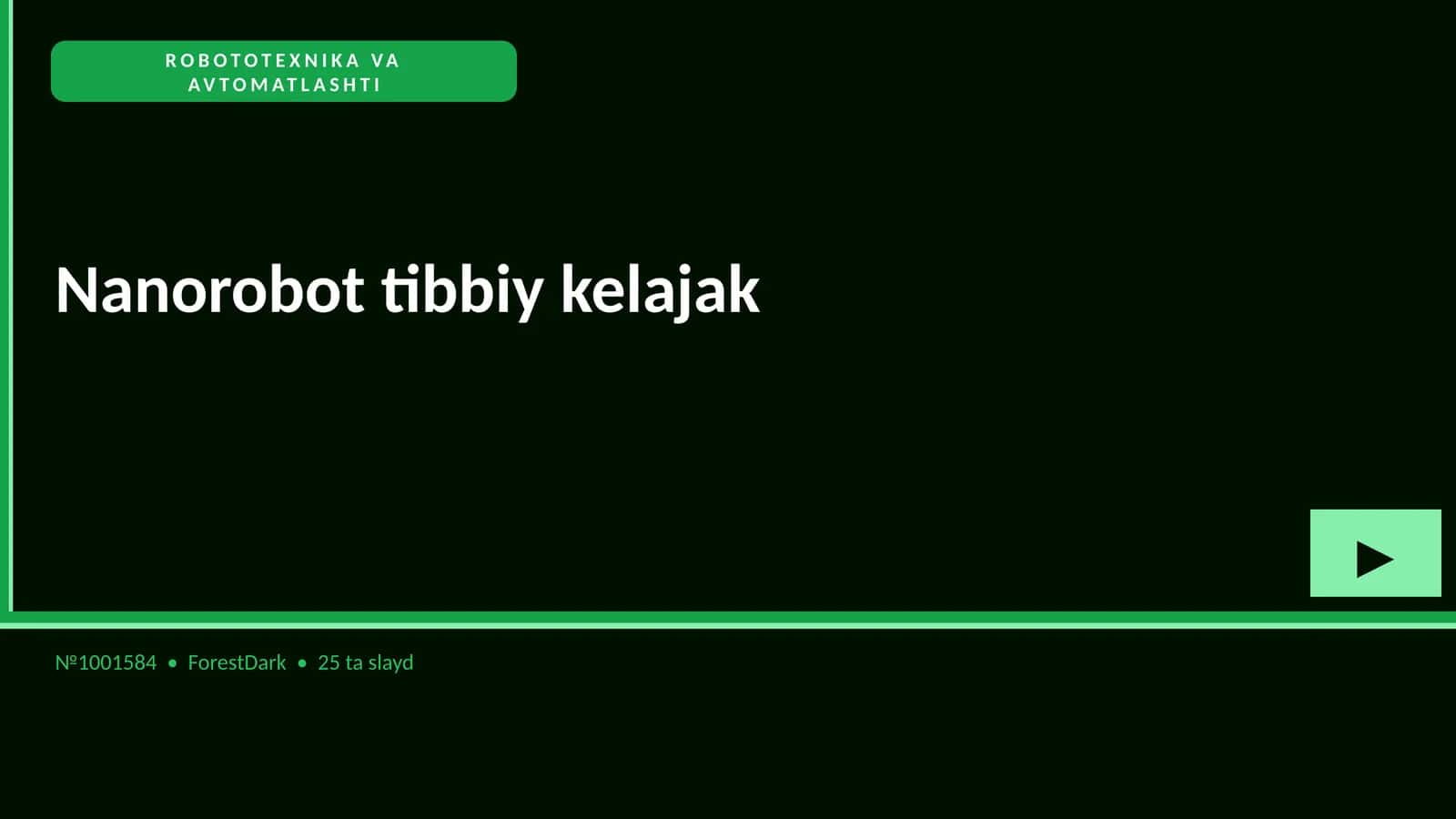 Nanorobot tibbiy kelajak 1