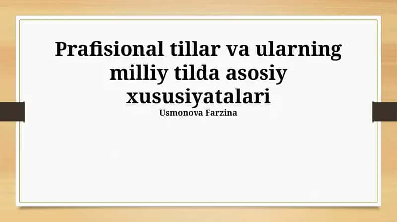 Texnik va muhandislik sohalaridagi unvonlar 1