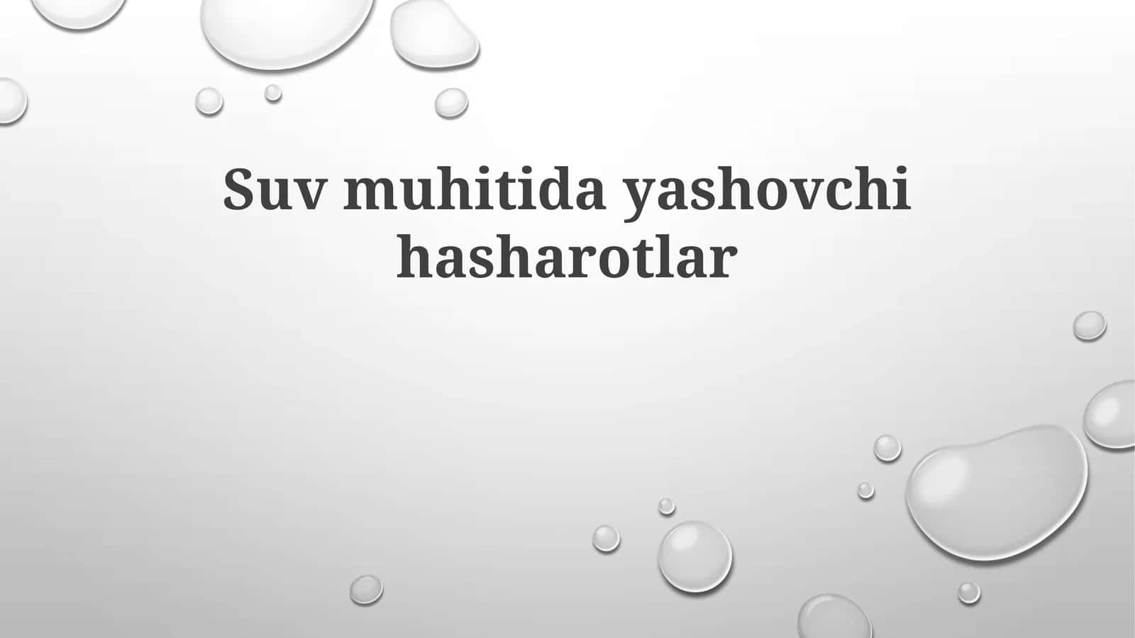 Suvmuhitidayashovchihasharotlar 1