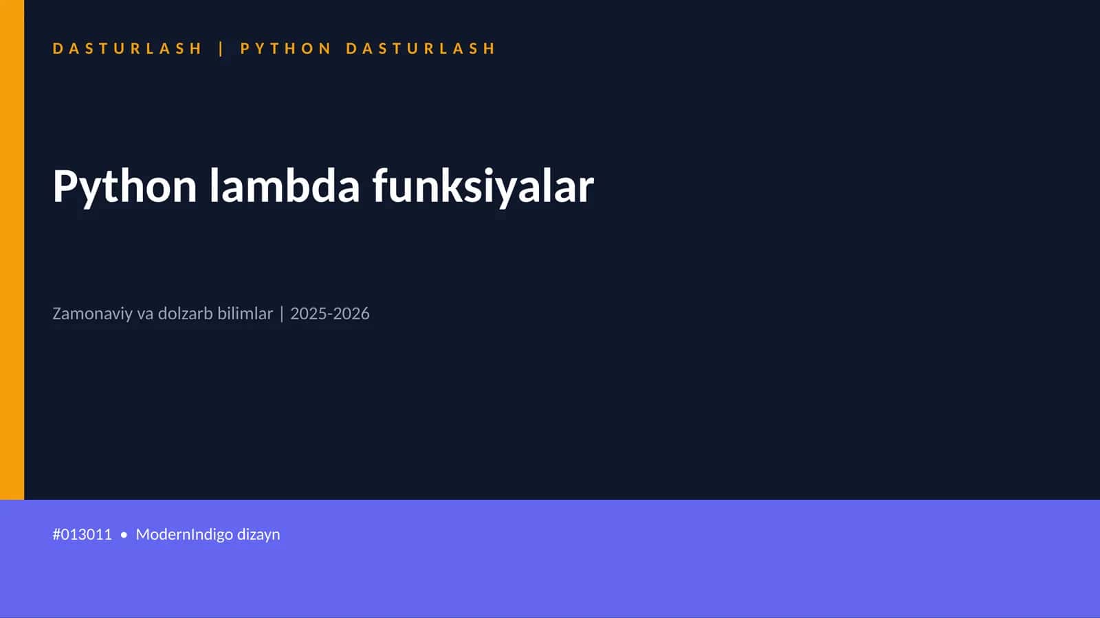 Python lambda funksiyalar 1
