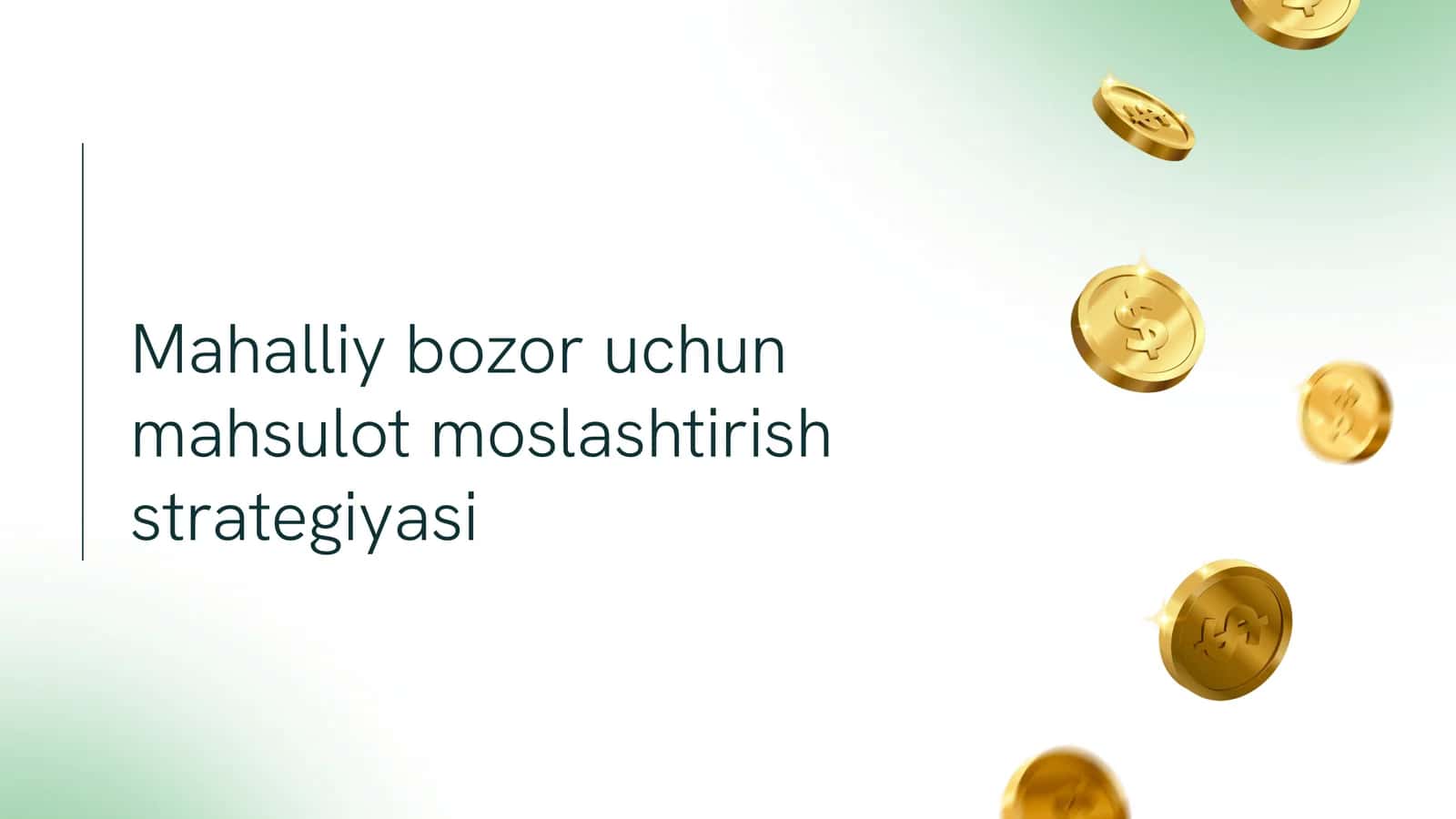 Mahalliy bozor uchun mahsulot moslashtirish strategiyasi 1