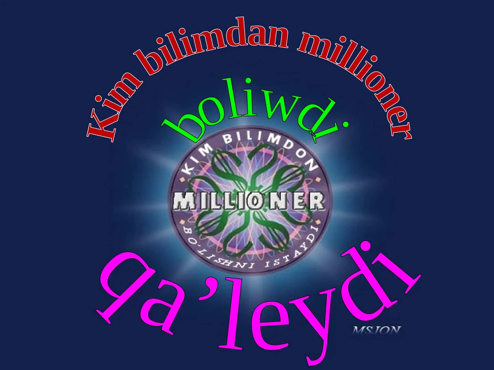 Kimbilimdanmillioner 1