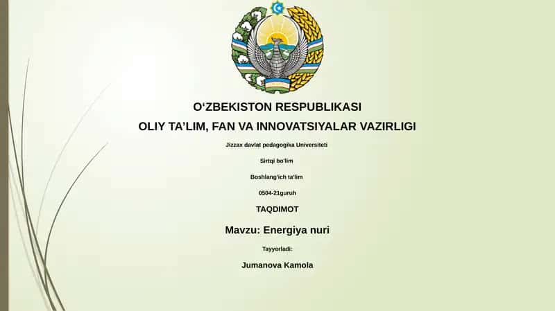 Energiya nuri 1