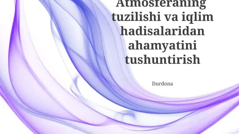 Iqlim hodisalari 1