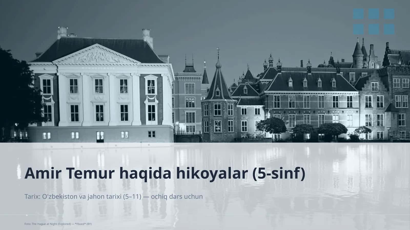Amir Temur haqida hikoyalar (5-sinf) 1