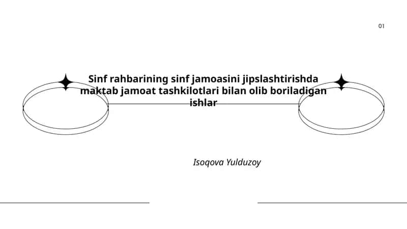 Maktab jamoat tashkilotlari va sinf rahbarining o'quvchilarda birlik tuyg'usini shakllantirishdagi roli 1