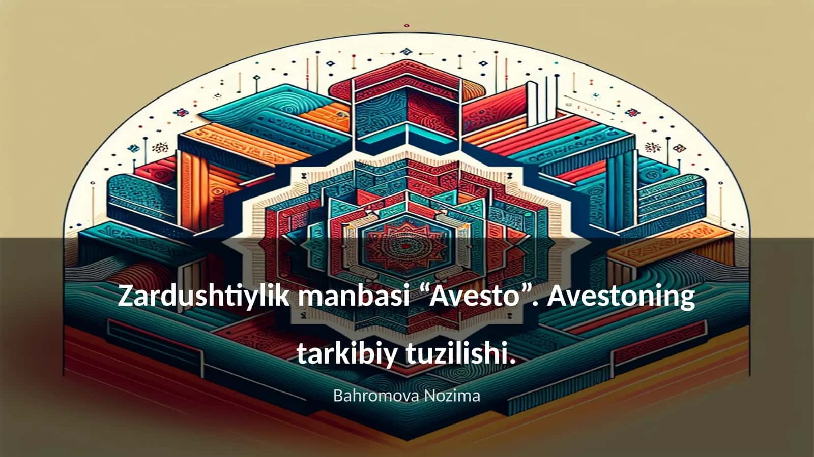 Zardushtiylik manbasi Avesto 1