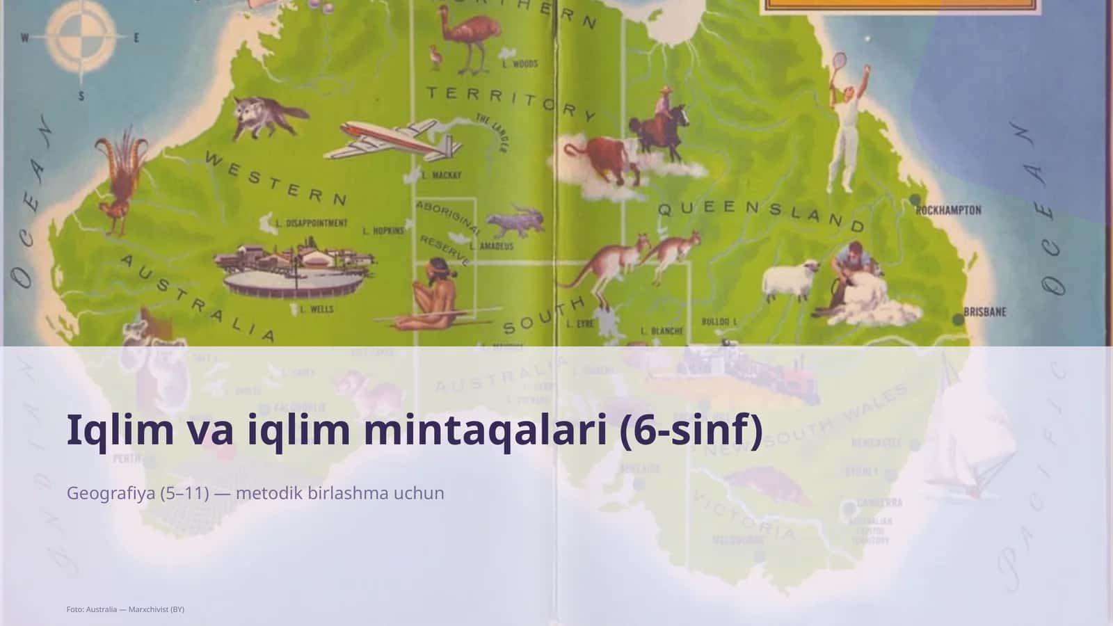 Iqlim va iqlim mintaqalari (6-sinf) 1