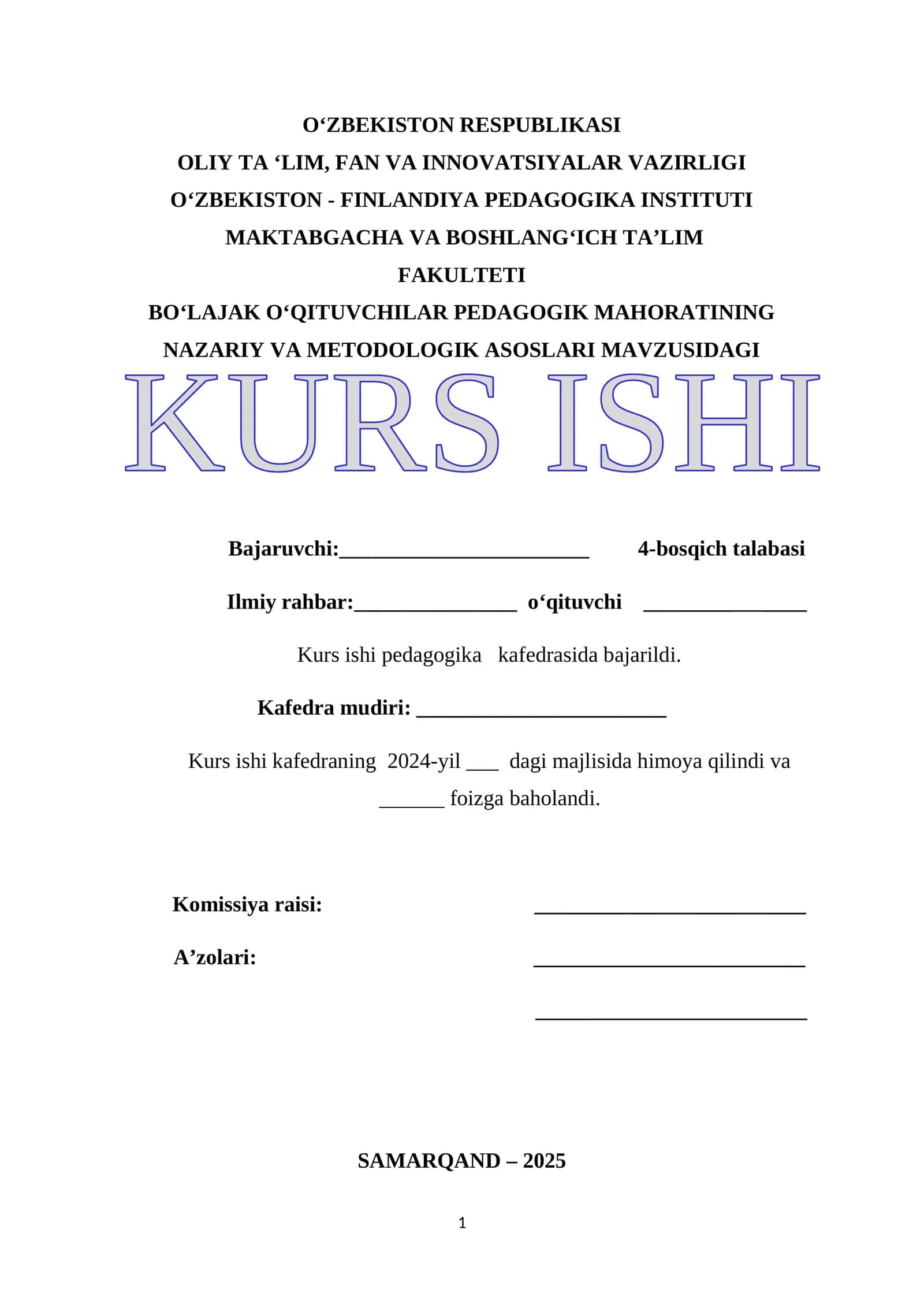 PEDAGOGIK TEXNOLOGIYANING NAZARIY ASOSLARI 1