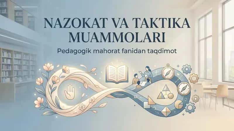 Nazokat va taktika muammolari 1