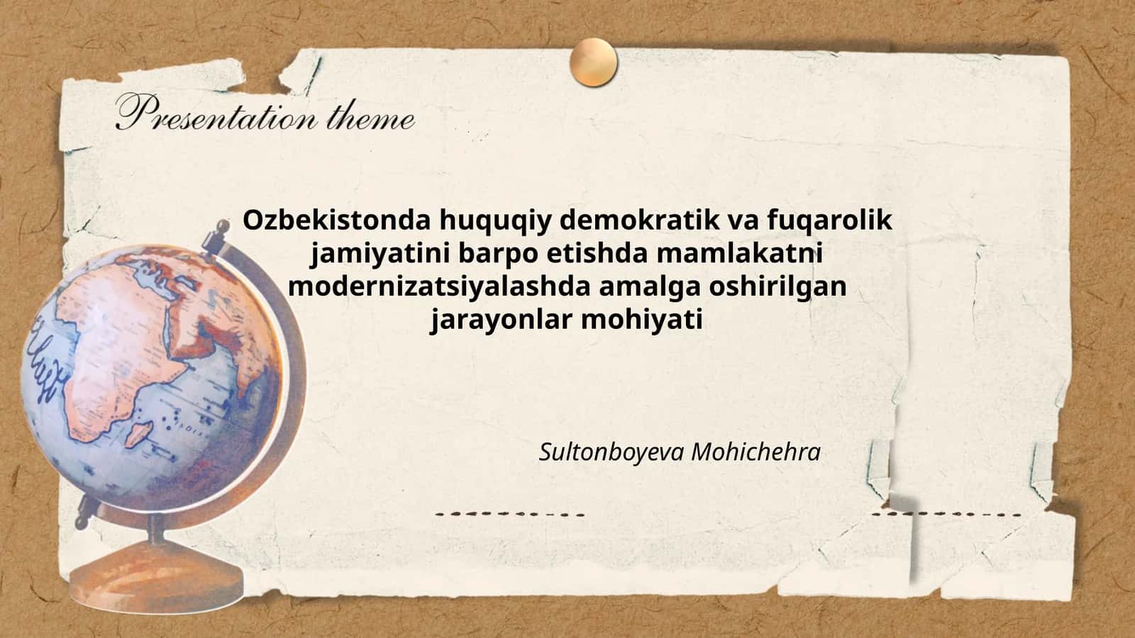 Amalga oshirilgan jarayonlar mohiyati 1
