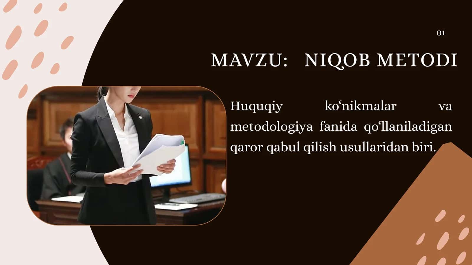 NIQOB METODI 1