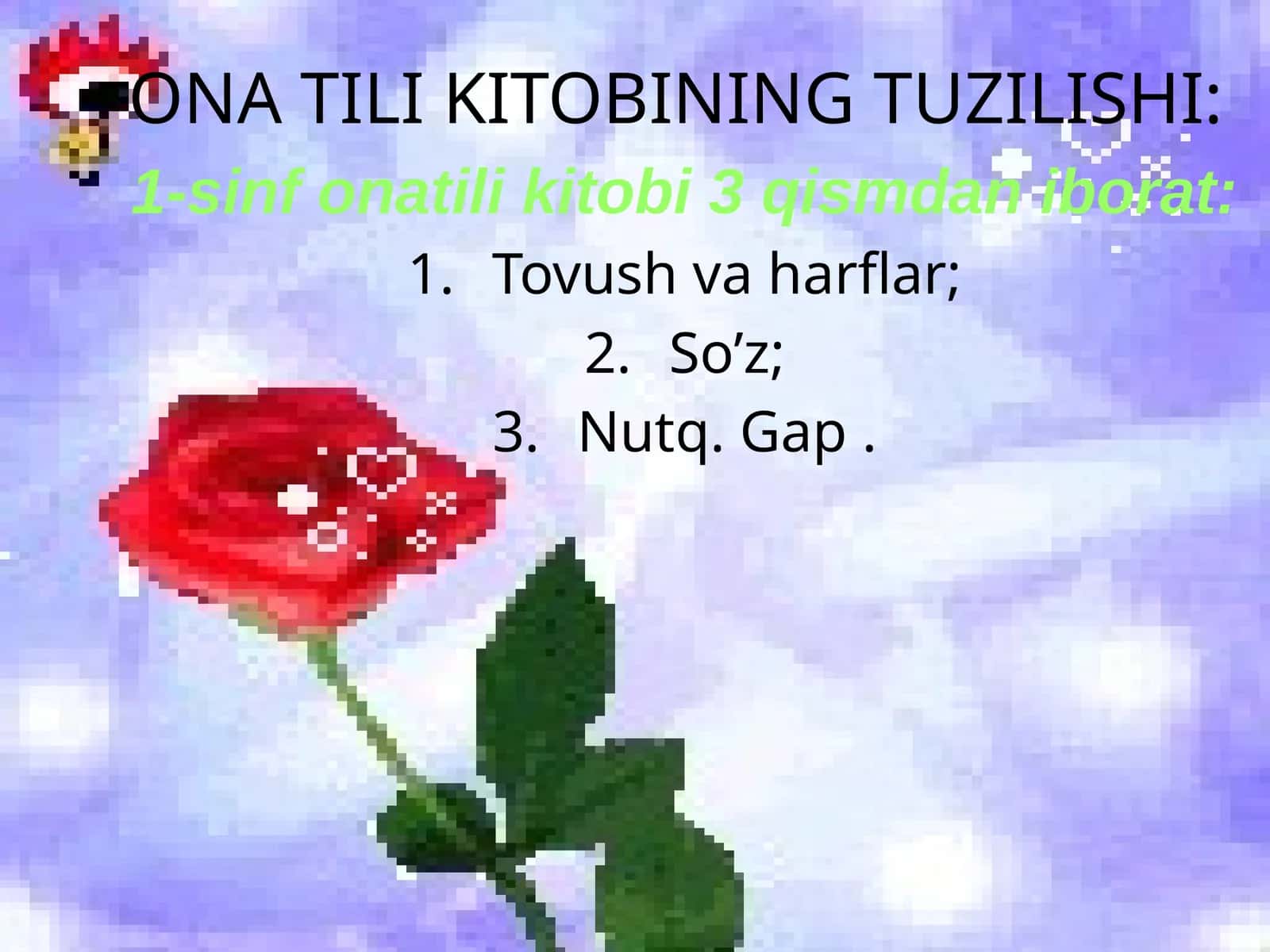 Ona tili kitobining tuzilishi 1
