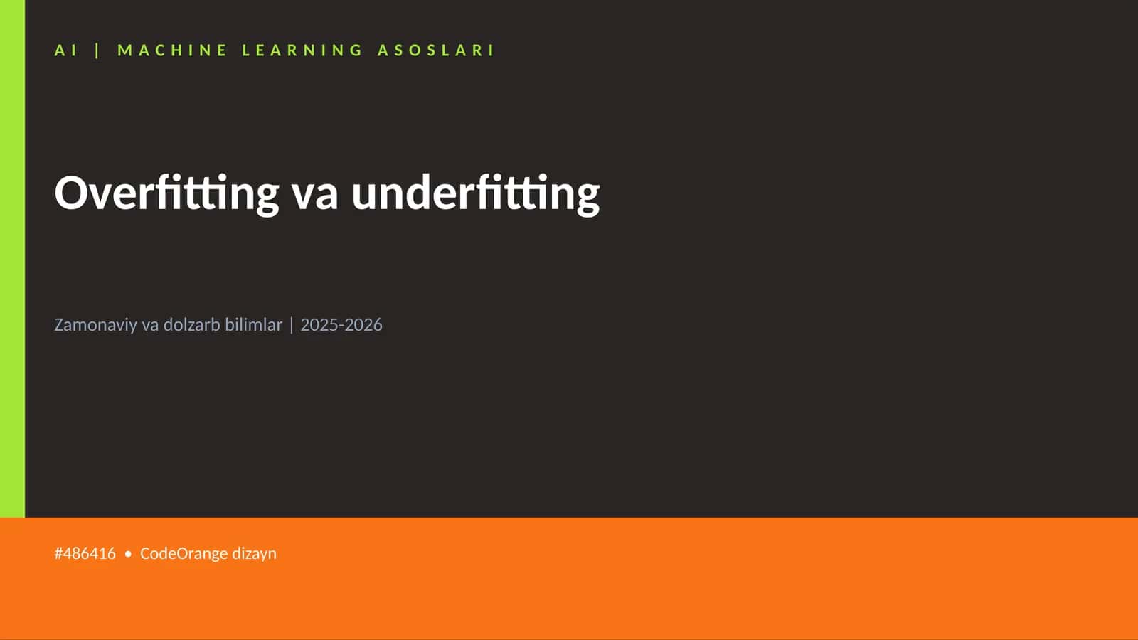 Overfitting va underfitting 1