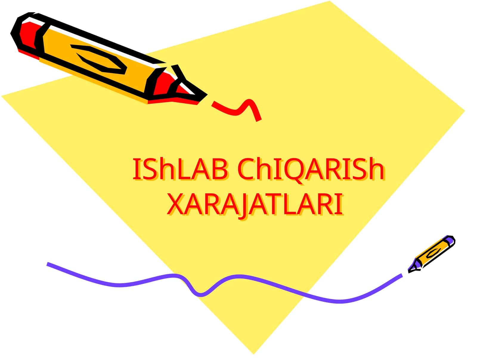 Ishlab chiqarish xarajatlari 1