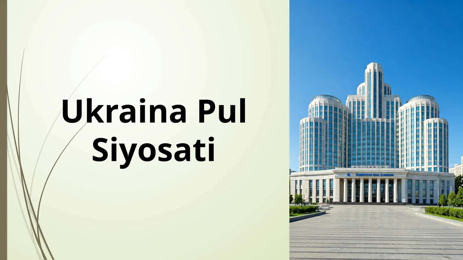 Ukraina Pul Siyosati 1