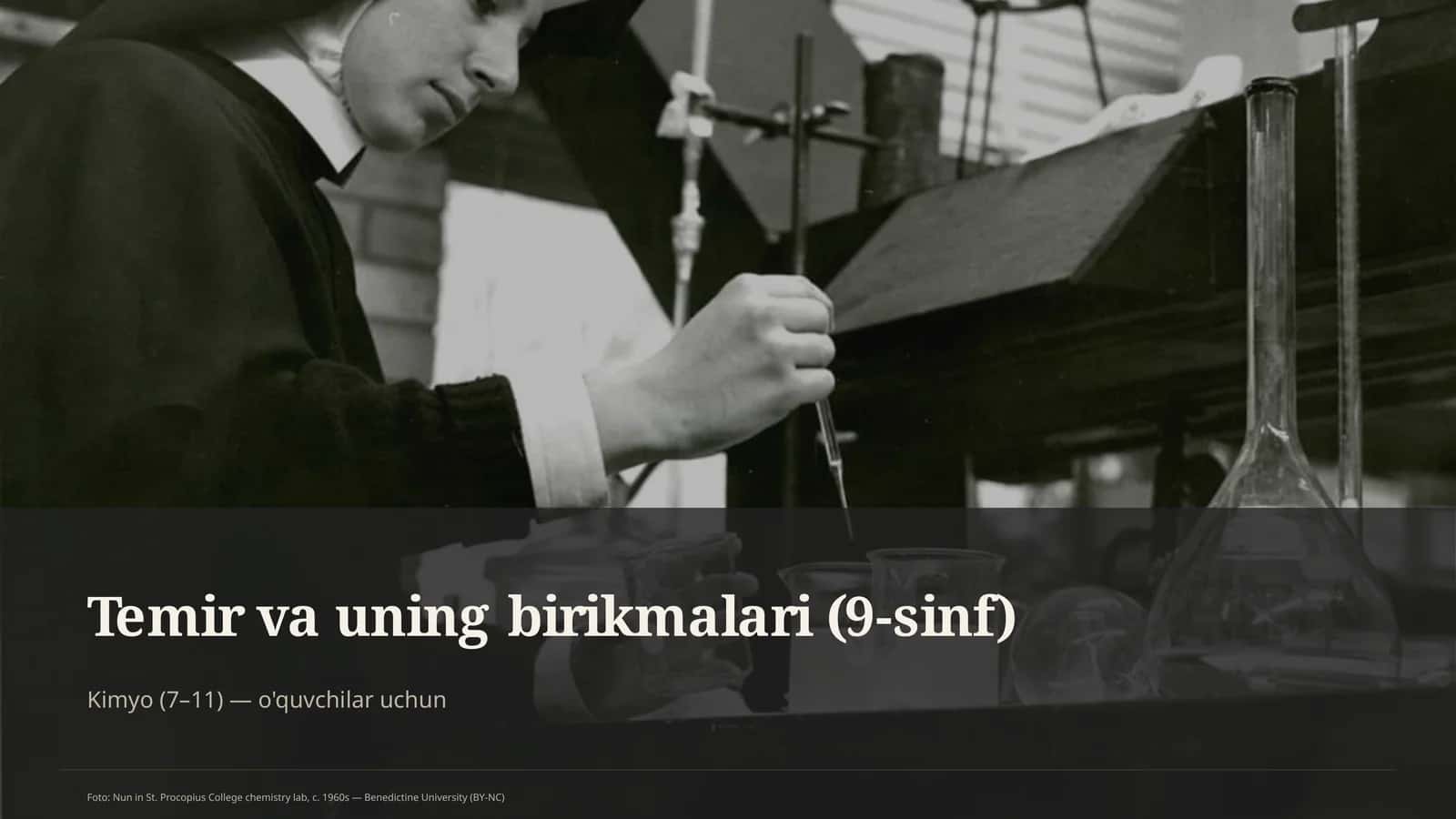Temir va uning birikmalari (9-sinf) 1