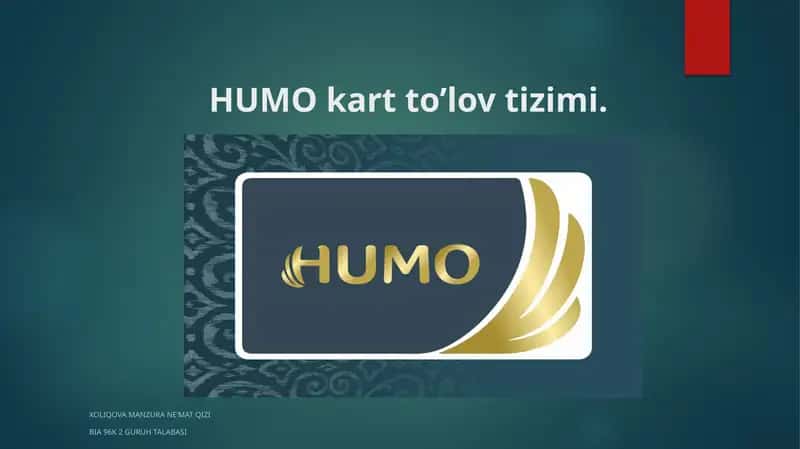HUMO kartto’lovtizimi 1