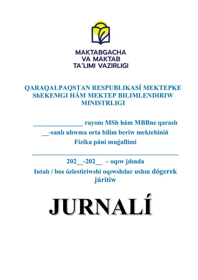 Dógerek jurnalı 1