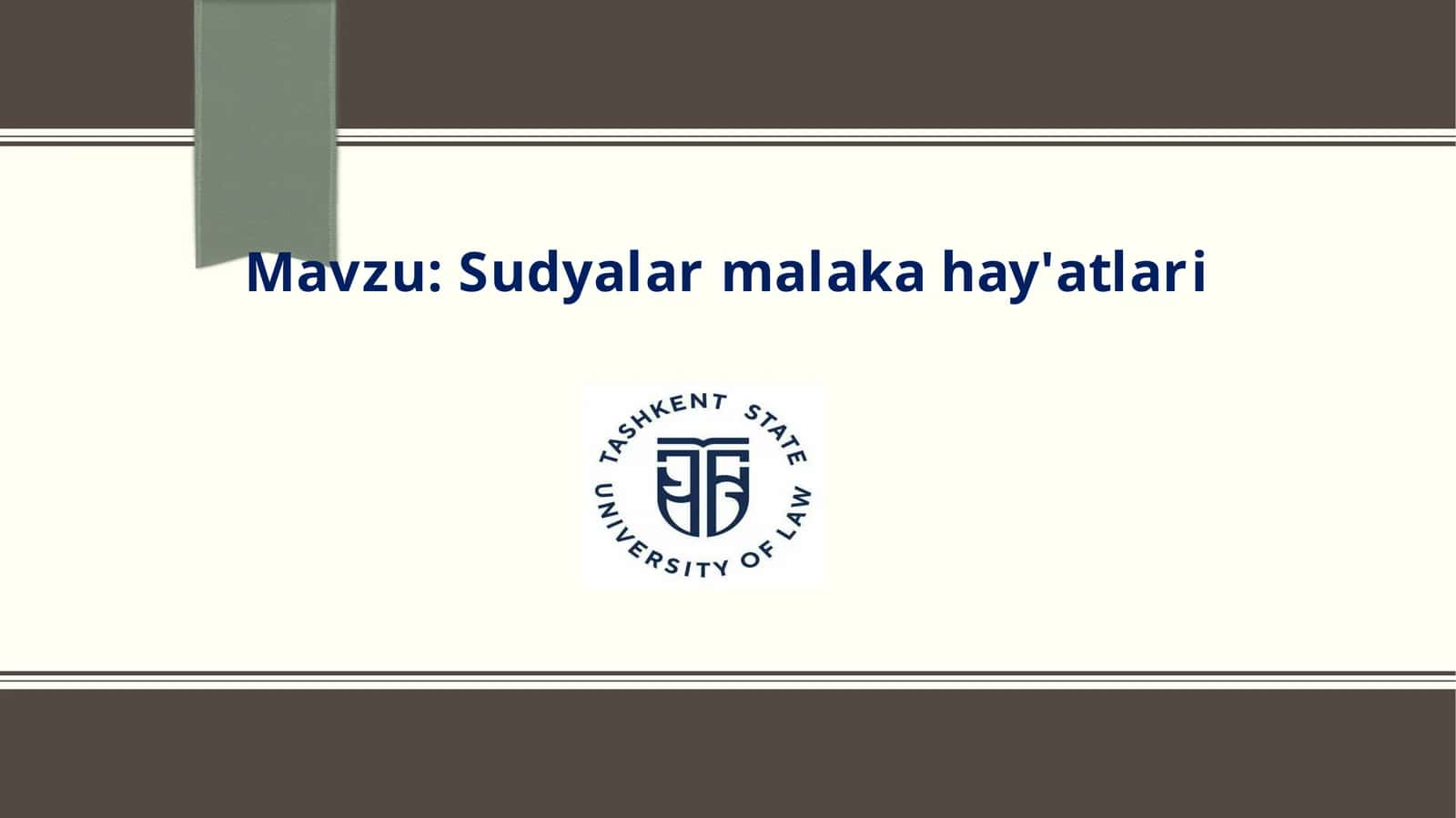 Sudyalar malaka hay'atlari 1