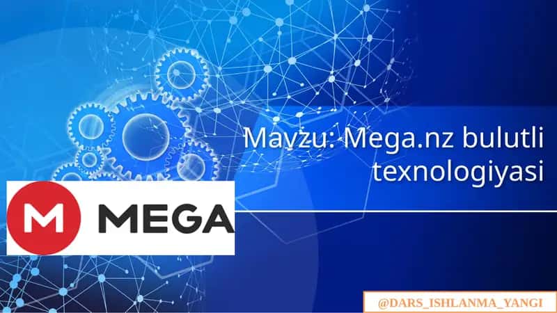 Mega.nz bulut texnologiyasi 1