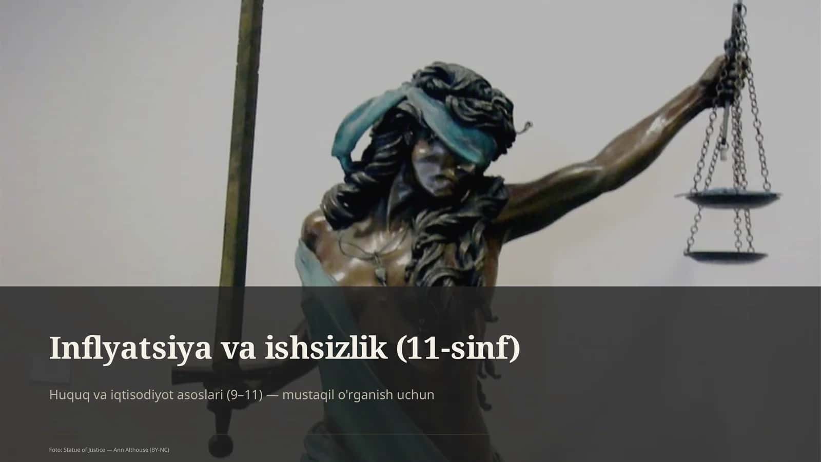 Huquq va iqtisodiyot asoslari (9– 11) 1
