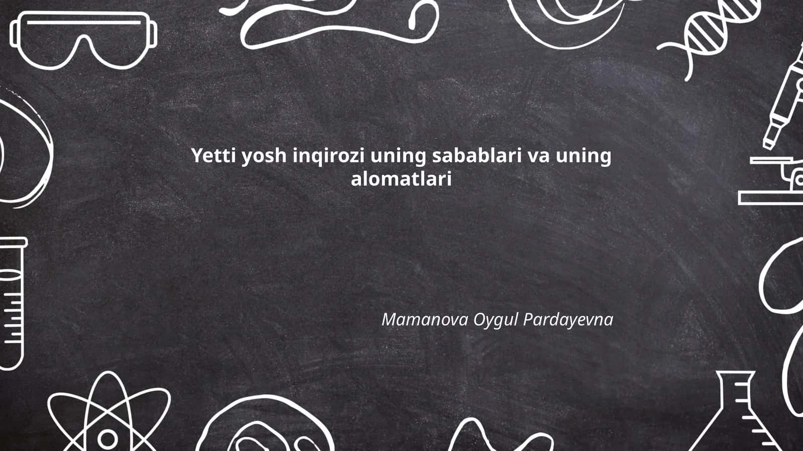 Yetti yosh inqirozi uning sabablari va uning alomatlari 1