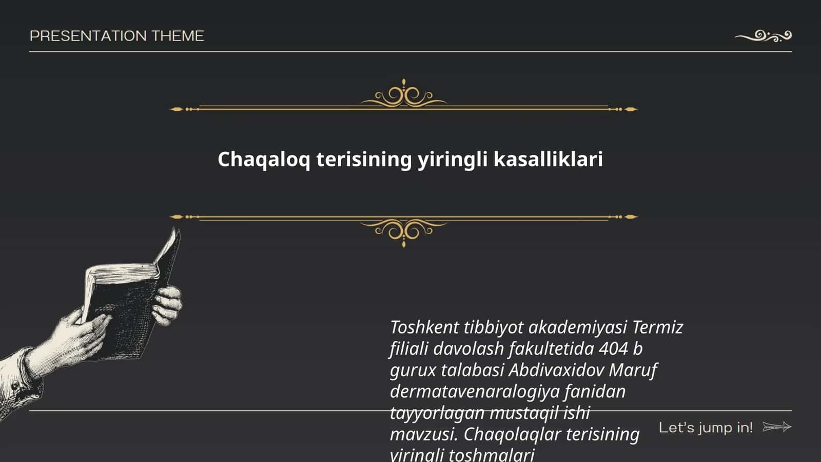 Chaqaloq terisining yiringli kasalliklari 1