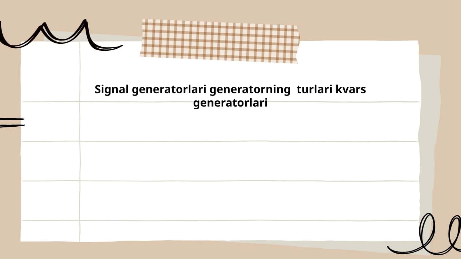 Signal generatorlar 1