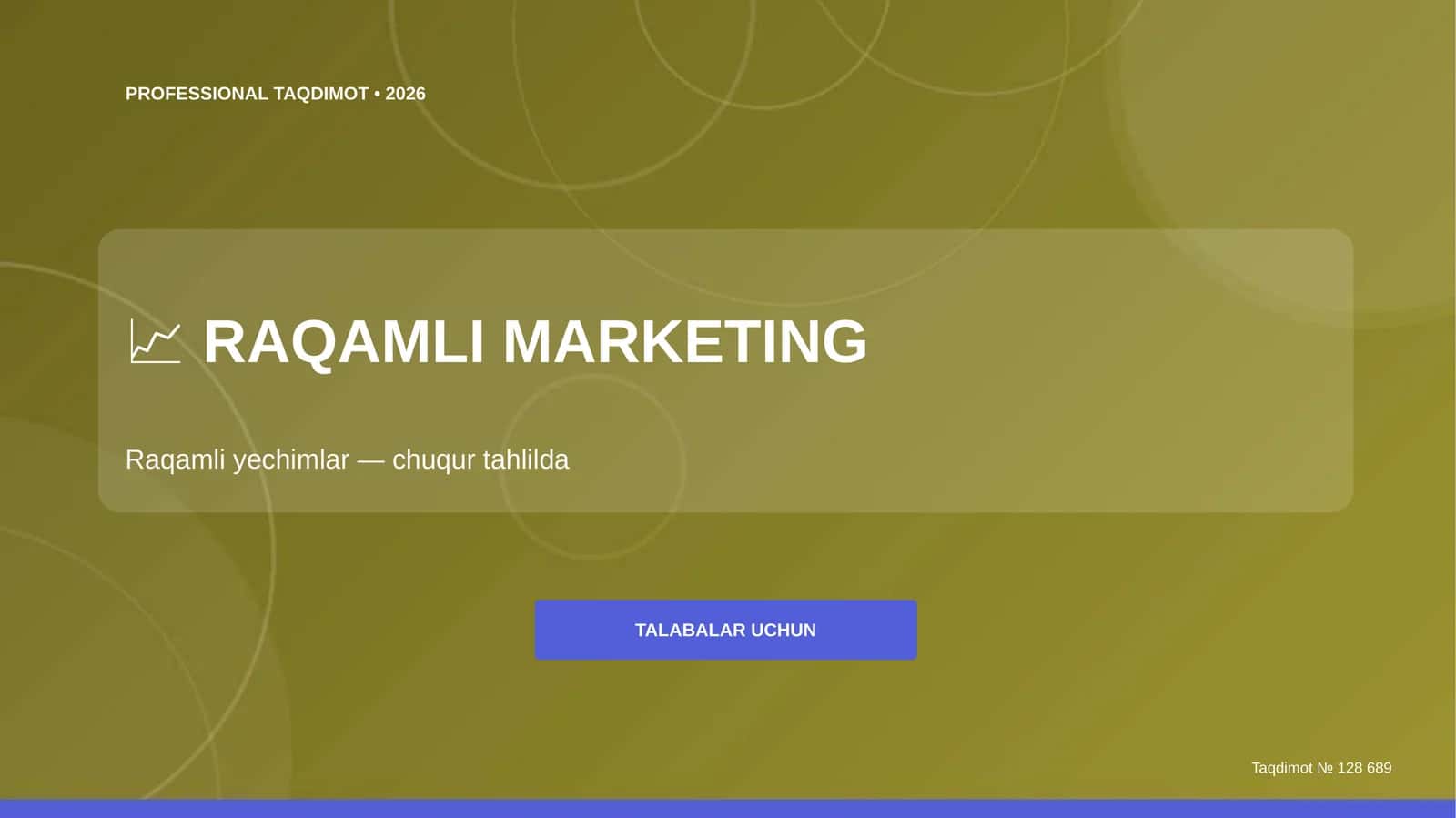 Raqamli Marketing 1