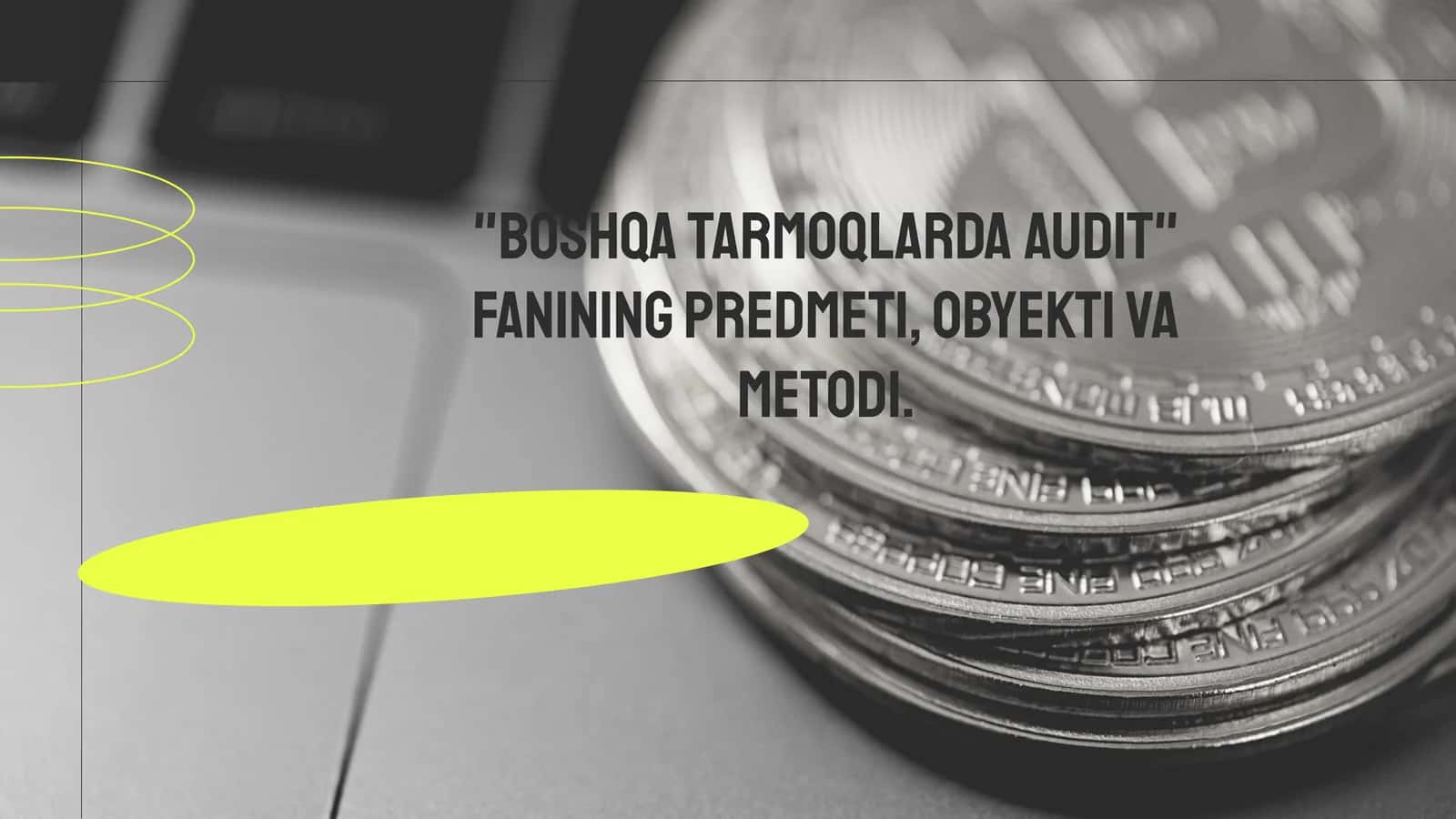 Auditning Boshqa Tarmoqlardagi Asosiy Yo'nalishlari 1