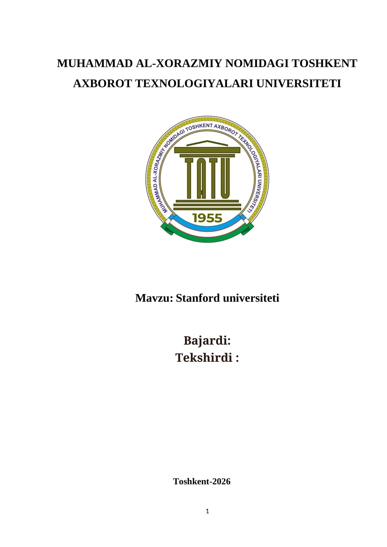 Stanford universiteti 1