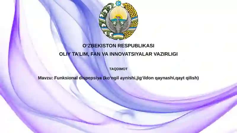 Funktsional dispepsiya