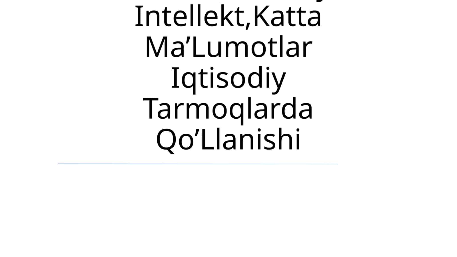 Moliya sohasida blokcheyn 1