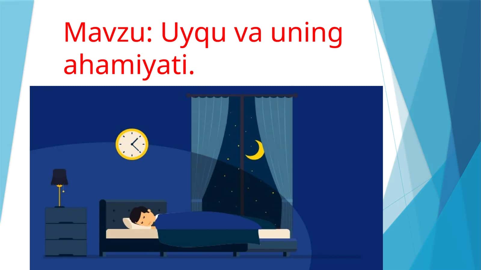 Uyqu va uning ahamiyati 1