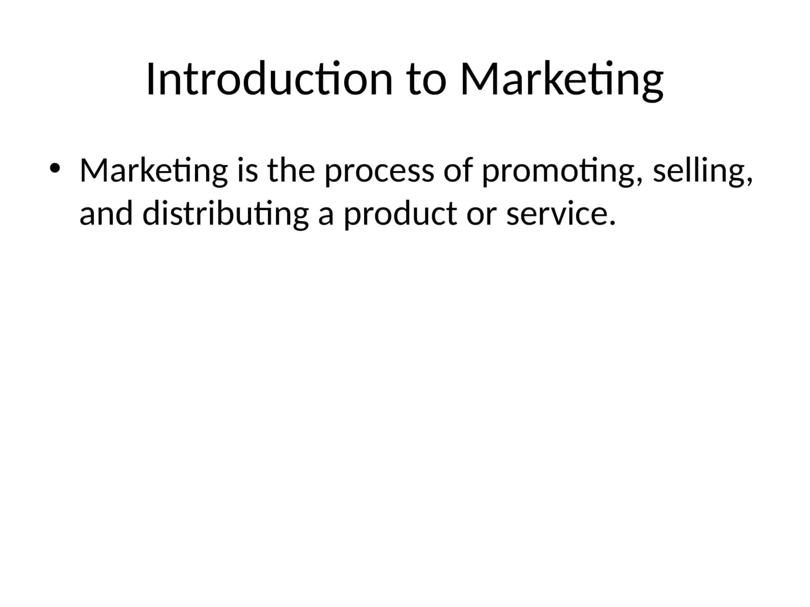Marketingning poydevit 1