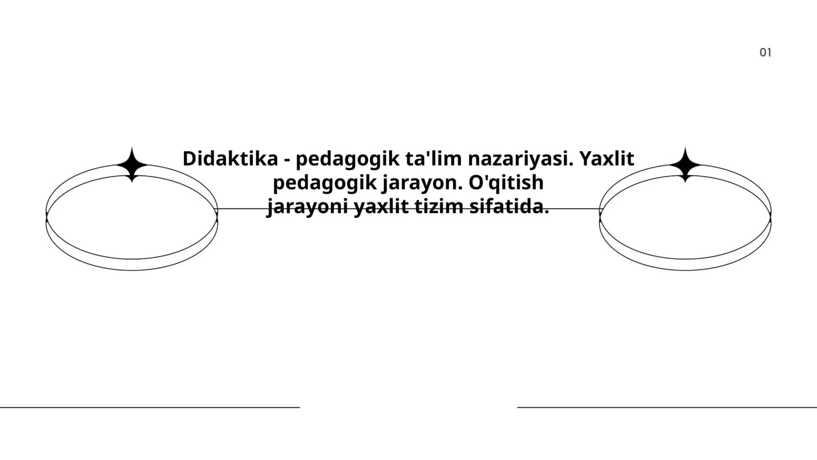 Didaktika - pedagogik ta'lim nazariyasi 1