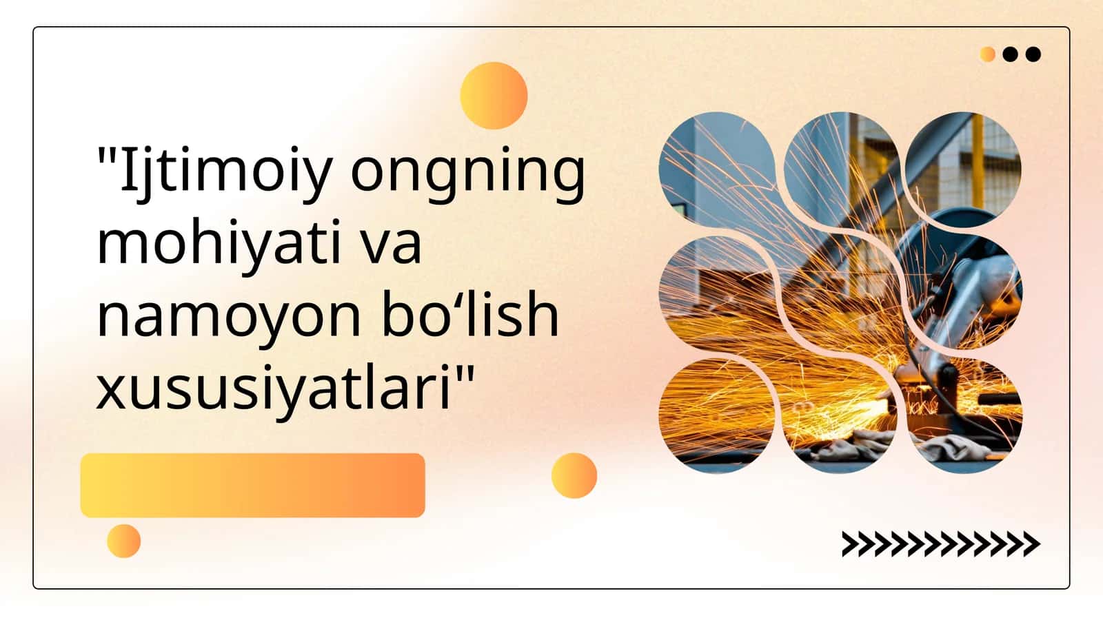 Ijtimoiy ongning mohiyati va namoyon boʻlish xususiyatlari 1