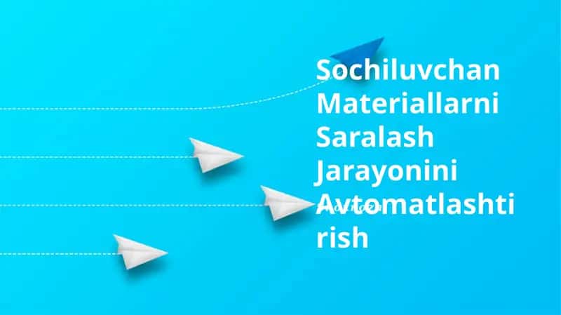 Sochiluvchan Materiallarni Saralash Jarayonini Avtomatlashtirish 1