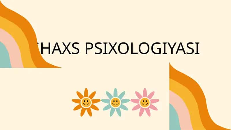 SHAXS PSIXOLOGIYASI 1