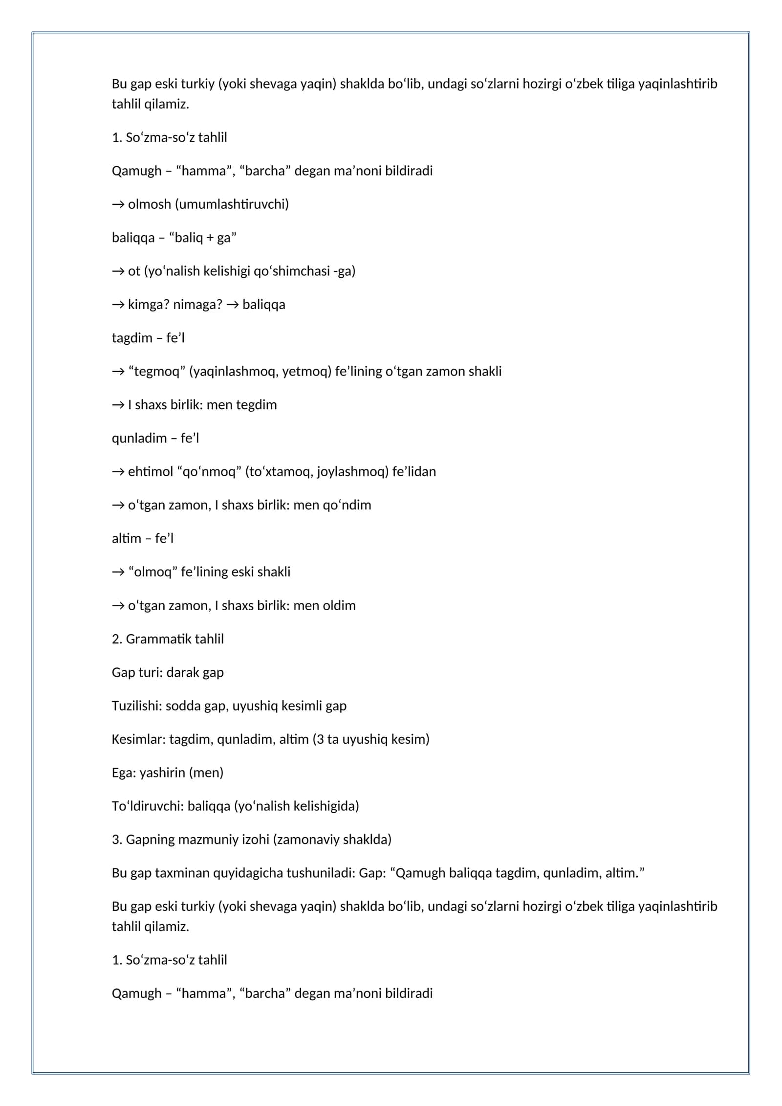 So'zma-so'z tahlili 1
