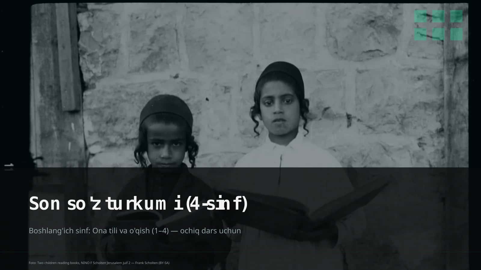 Son so'z turkumi (4-sinf) 1