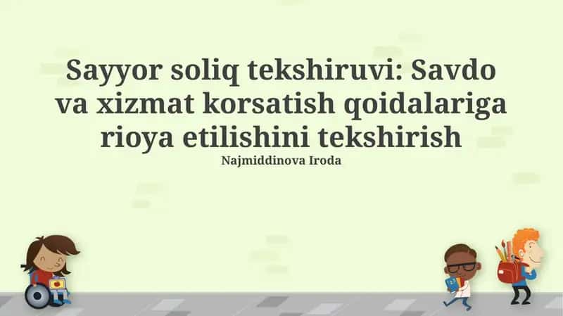 Sayyor soliq tekshiruvi 1